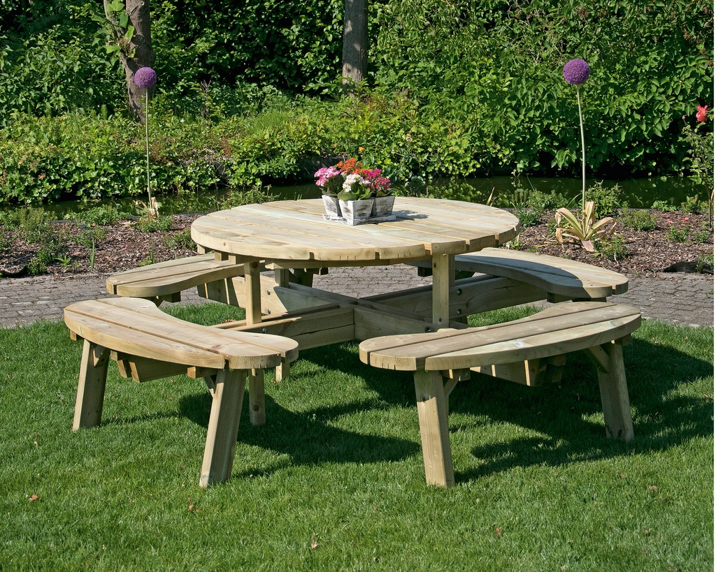 RONDE PICKNICKTAFEL RNG