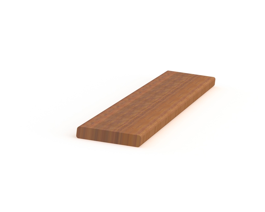 [2245P*] PLANKEN PADOUK 22X45MM