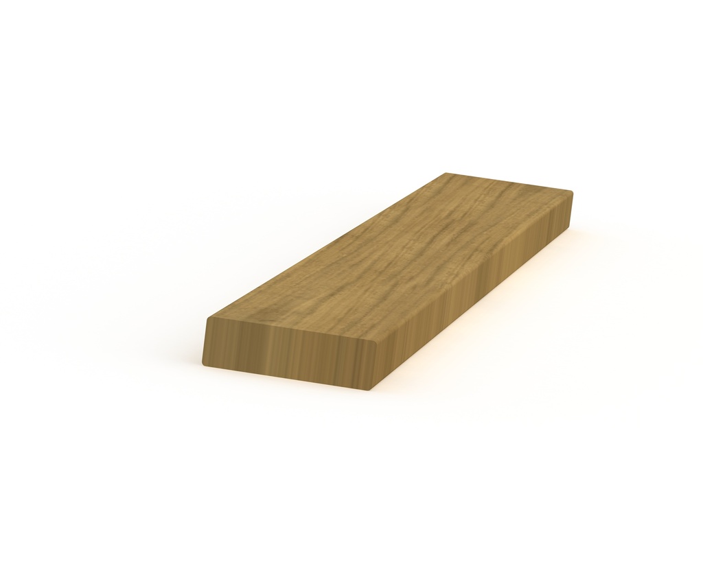 [4570H*] PLANKEN TROPISCH HARDHOUT 45X70MM