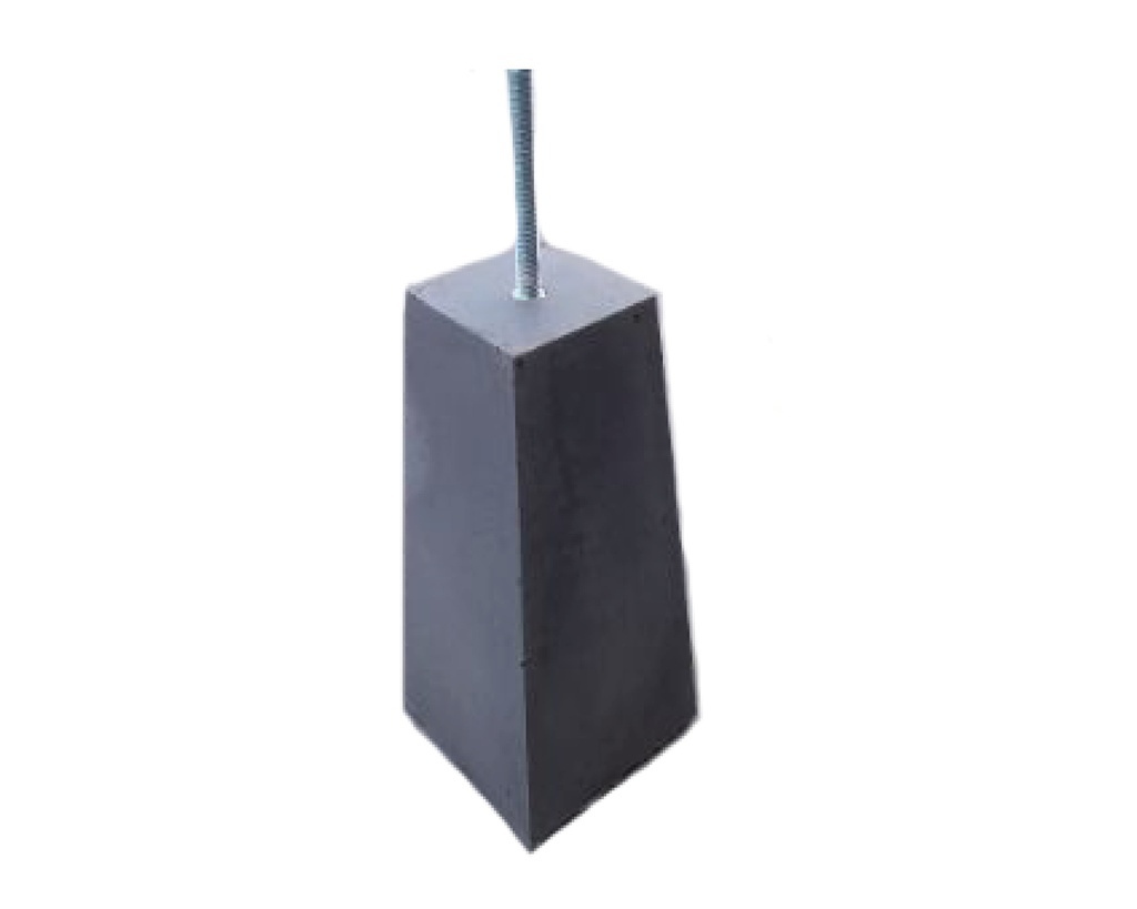 [4589*] SOCLE EN BETON 12X12 CM