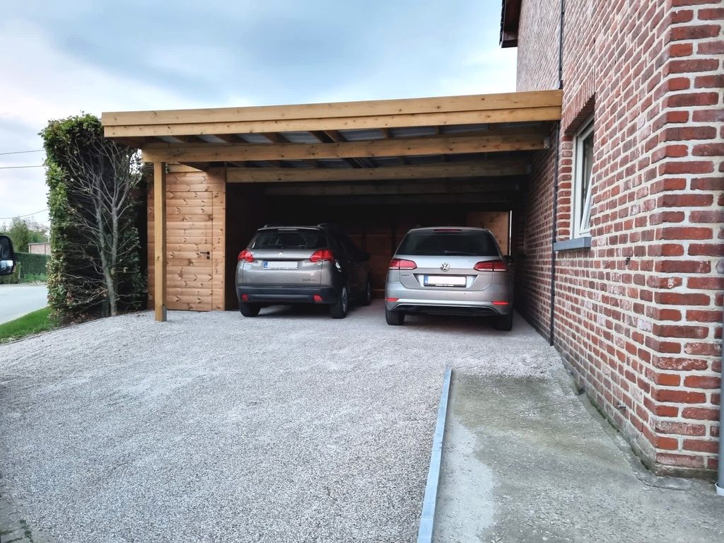 [A400*] AANBOUW CARPORT CLASSIC